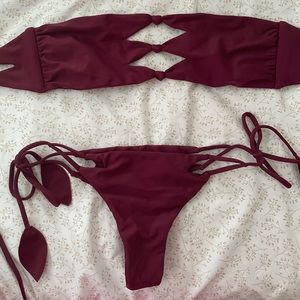 BOTTOMS ONLY Benoa Swim in Wine